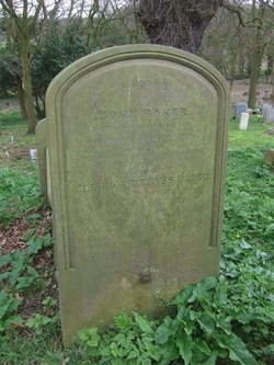 Grave of Falkland John Baker