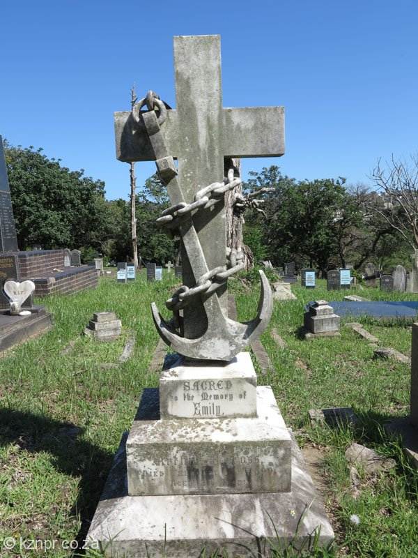 Grave of Emily (Bosomworth) Foss