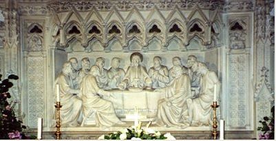 Reredos at Collaton St Mary