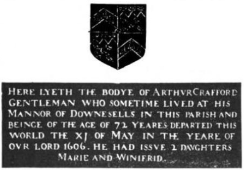 Inscription to Arthur Crafford