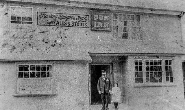 Sun Inn Ashburton c1900