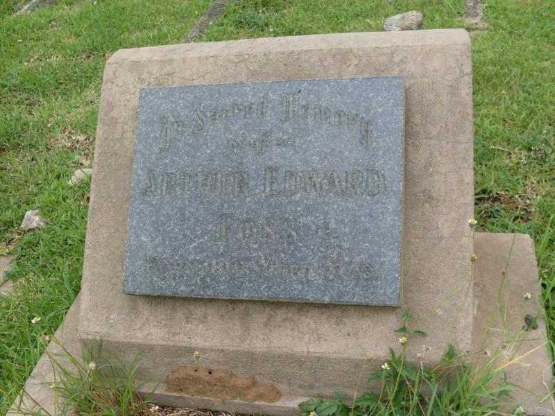 Gravestone of Arthur Edward Foss