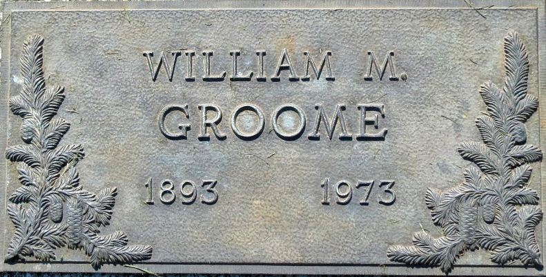 William Groome gravestone