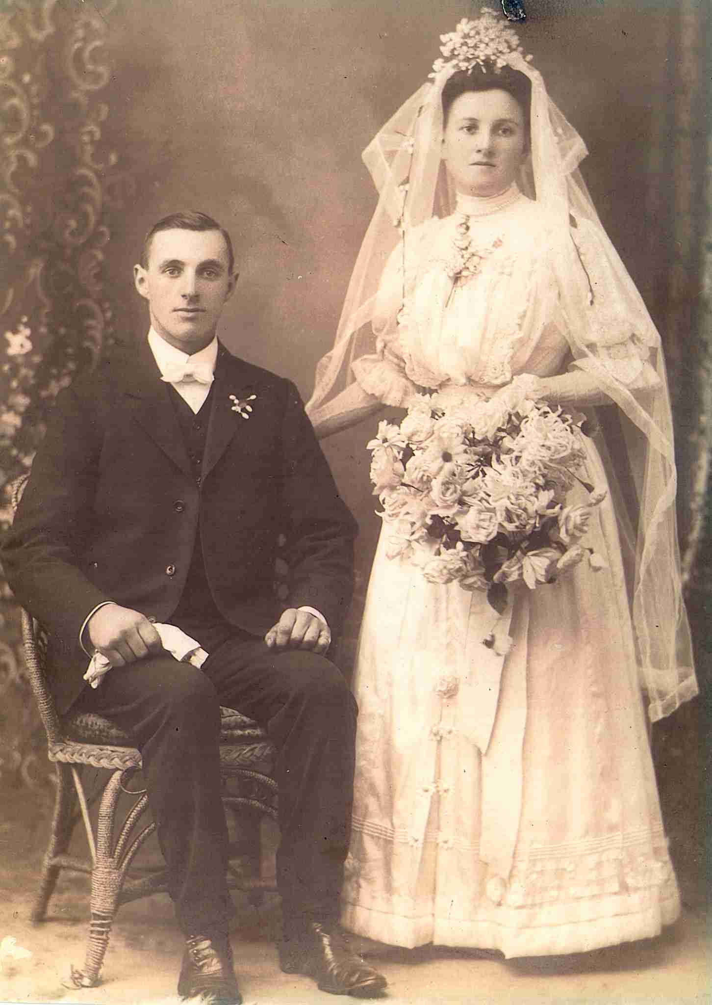 Henry Nuson Oliver and Elsie Maud Hartrick Wedding
