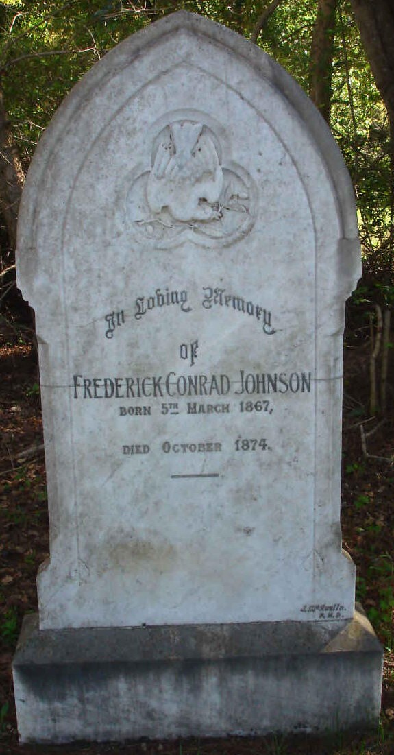 Grave of Frederick Conrad Johnson
