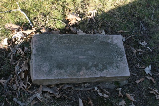 Gravestone of Thomas Charles Richmond