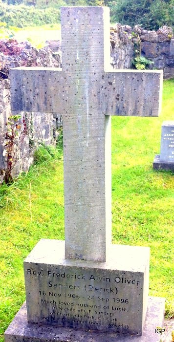 Headstone of Frederick Alvin Oliver Sanders