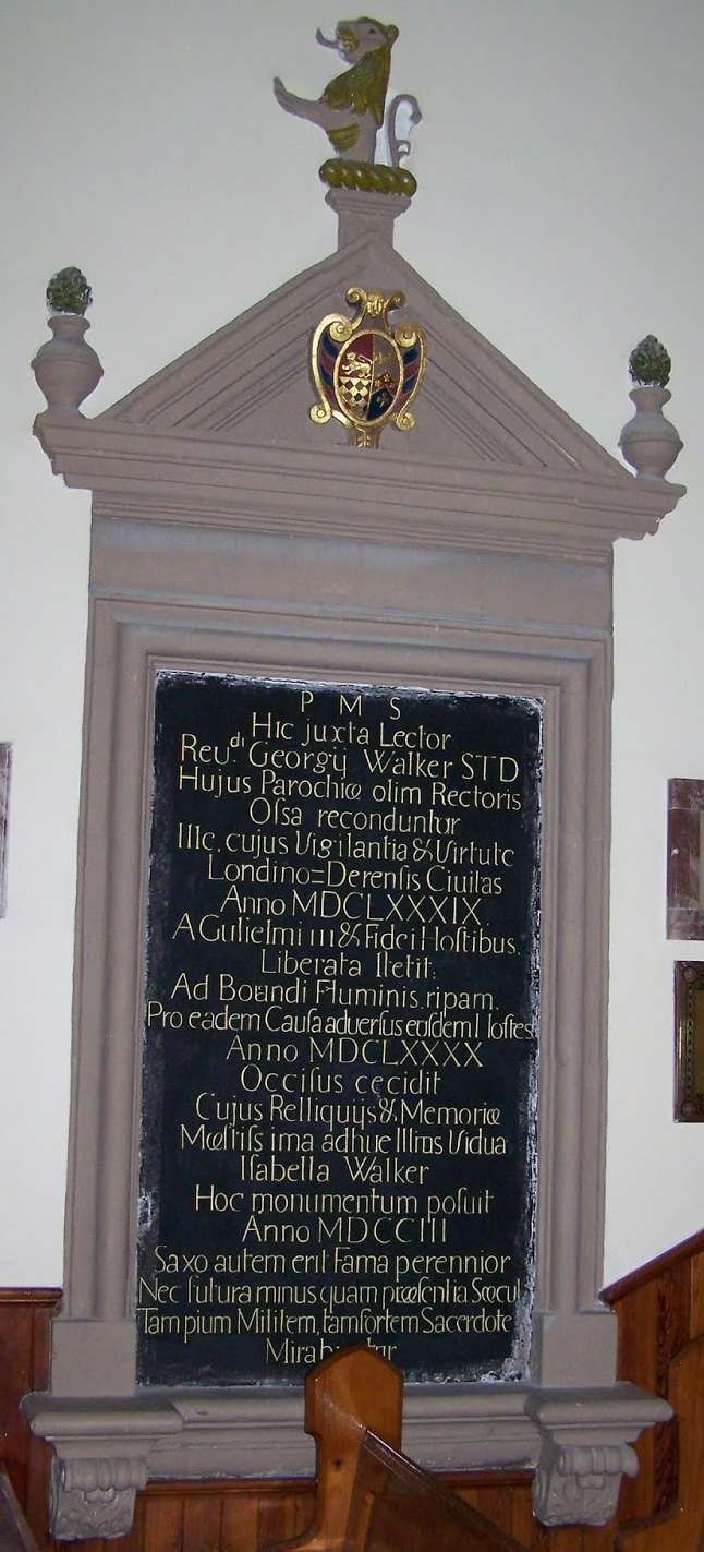 George Walker Monument in Castlecaulfield