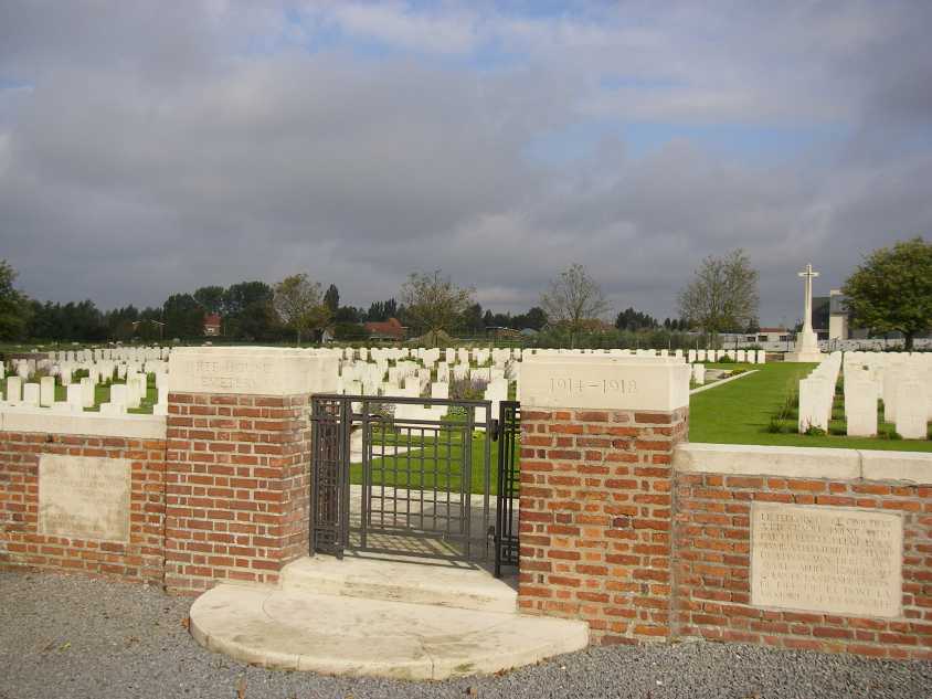 White House cemetery, Belgium