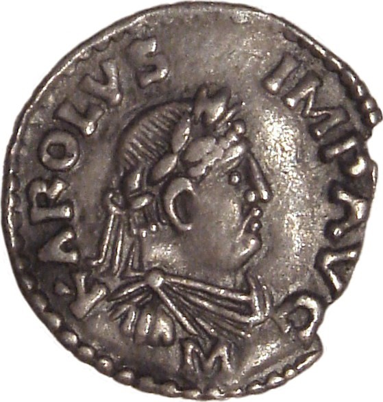 Penny from the reign of Charlemagne