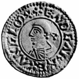 Silver penny of King Edgar